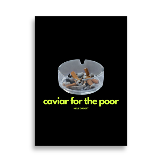 CAVIAR POSTER